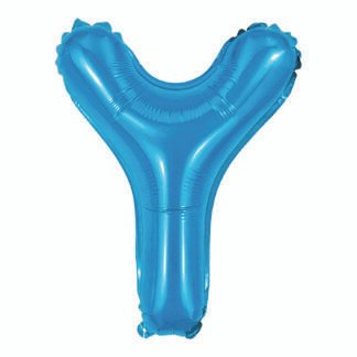 Balão metalizado 16' - 40 cm 40 cm Azul y