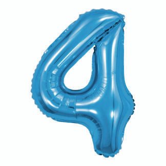 Balão metalizado 16' - 40 cm 40 cm Azul 4