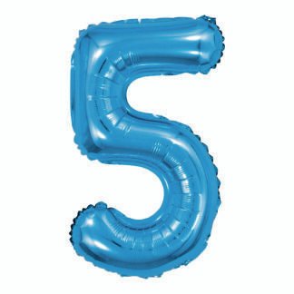 Balão metalizado 16' - 40 cm 40 cm Azul 5