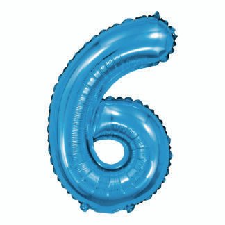 Balão metalizado 16' - 40 cm 40 cm Azul 6