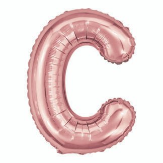 Balão metalizado 16' - 40 cm 40 cm Rose C