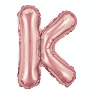 Balão metalizado 16' - 40 cm 40 cm Rose K