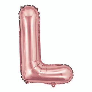 Balão metalizado 16' - 40 cm 40 cm Rose L