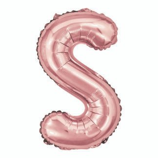 Balão metalizado 16' - 40 cm 40 cm Rose S