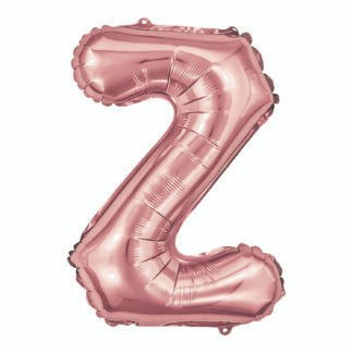 Balão metalizado 16' - 40 cm 40 cm Rose z