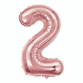 Balão metalizado 16' - 40 cm 40 cm Rose 2