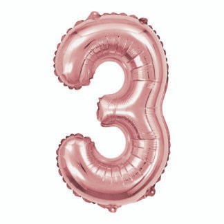 Balão metalizado 16' - 40 cm 40 cm Rose 3