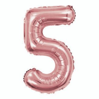 Balão metalizado 16' - 40 cm 40 cm Rose 5