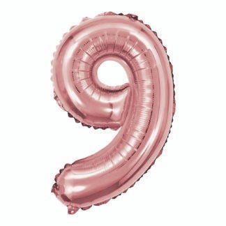 Balão metalizado 16' - 40 cm 40 cm Rose 9