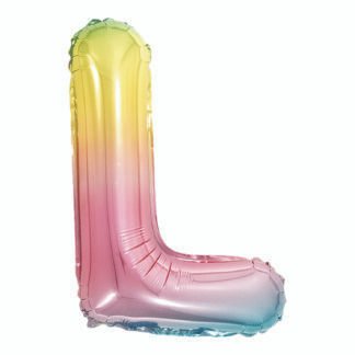 Balão metalizado 16' - 40 cm 40 cm Arcoiris L