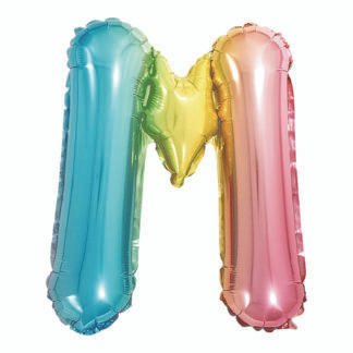 Balão metalizado 16' - 40 cm 40 cm Arcoiris M