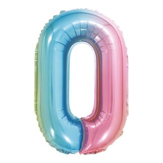 Balão metalizado 16' - 40 cm 40 cm Arcoiris O