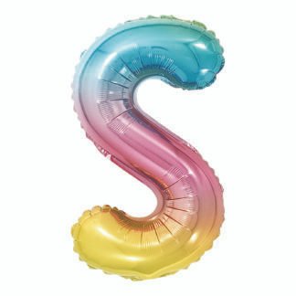 Balão metalizado 16' - 40 cm 40 cm Arcoiris S