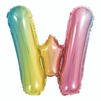 Balão metalizado 16' - 40 cm 40 cm Arcoiris w
