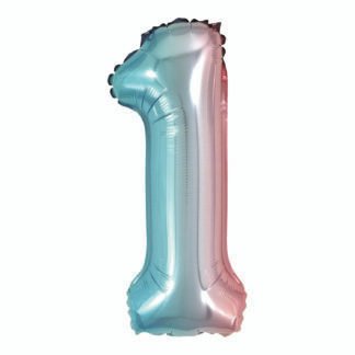 Balão metalizado 16' - 40 cm 40 cm Arcoiris 1