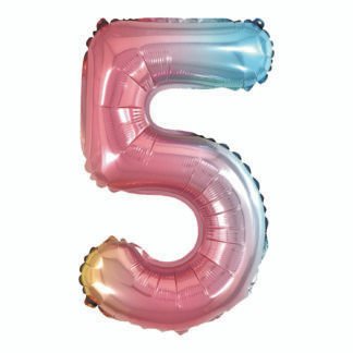 Balão metalizado 16' - 40 cm 40 cm Arcoiris 5