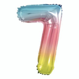 Balão metalizado 16' - 40 cm 40 cm Arcoiris 7
