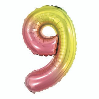 Balão metalizado 16' - 40 cm 40 cm Arcoiris 9