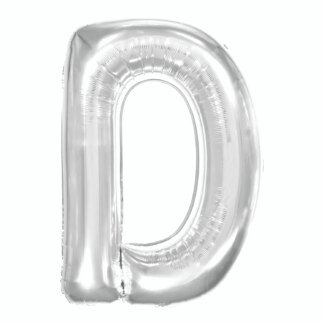 Balão metalizado 40' 100 cm Prata D