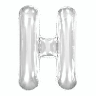 Balão metalizado 40' 100 cm Prata H