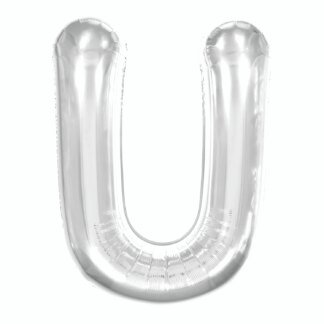 Balão metalizado 40' 100 cm Prata U