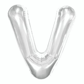 Balão metalizado 40' 100 cm Prata V