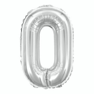 Balão metalizado 40' 100 cm Prata 0