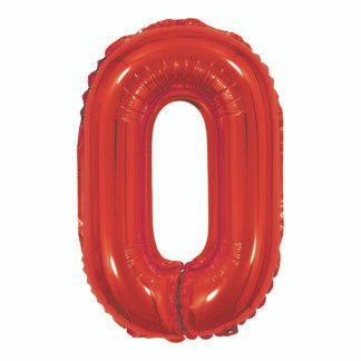 Balão metalizado 40' 100 cm Vermelho 0