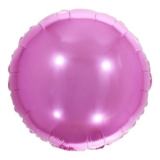 Balão Metalizado Redondo 18' - 45 cm Pink