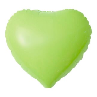 Balão Metalizado Candy 18' - 45 cm Coração Verde