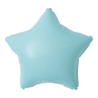 Balão Metalizado Candy 18' - 45 cm Estrela Azul bebe