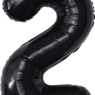 Balão metalizado 16' - 40 cm 40 cm 2 Preto