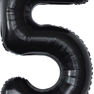 Balão metalizado 16' - 40 cm 40 cm 5 Preto