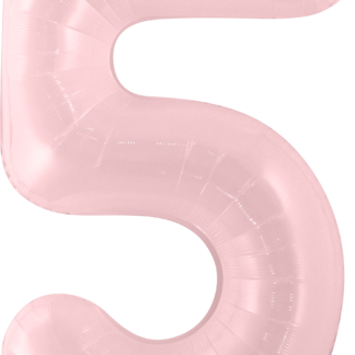 Balão metalizado 16' - 40 cm 40 cm 5 Rosa bebe