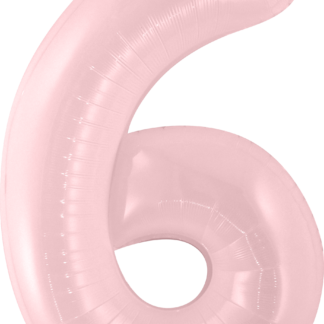 Balão metalizado 16' - 40 cm 40 cm 6 Rosa bebe