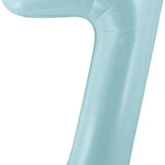 Balão metalizado 16' - 40 cm 40 cm 7 Azul bebe
