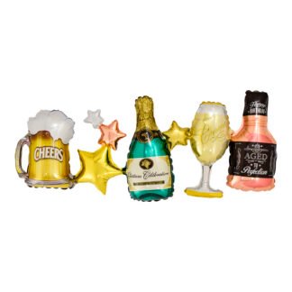 Kit Festa Balao Metalizado 92x31