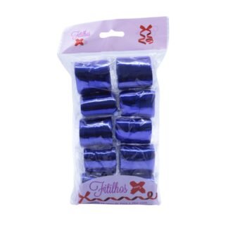 FITILHO 5MMX20M AZUL METALIZADO - PCT C/ 10 ROLOS