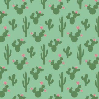 Placa de Eva Estamp. 40cm x 60 cm - Pct c/ 5 fls - Cacto