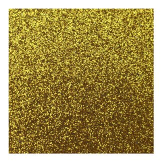 Placa de Eva Glitter 40cm x 60 cm - Pct c/ 5 fls - Ouro
