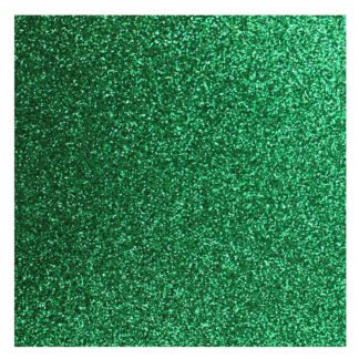 Placa de Eva Glitter 40cm x 60 cm - Pct c/ 5 fls - Verde