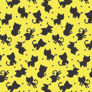 Placa de Eva Estamp. 40cm x 60 cm - Pct c/ 5 fls - Gatinhos