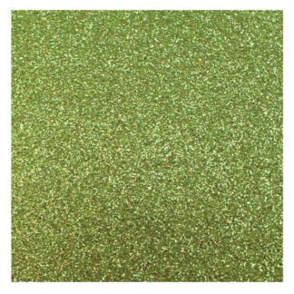 Placa de Eva Glitter 40cm x 48 cm - Pct c/ 10 fls - Verde Claro