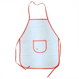 AVENTAL INF BRANCO C/BOLSO 40X50CM