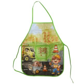 AVENTAL INF C/BOLSO CONSTRUTOR 40X50CM