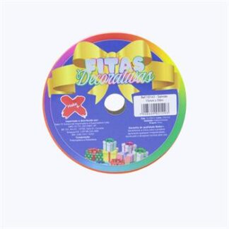 Fita plastica decorativa 15mmx50m - salmão - PCT C/ 10