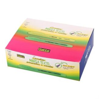 Marca Texto Amarelo e Verde Blister c/ 2