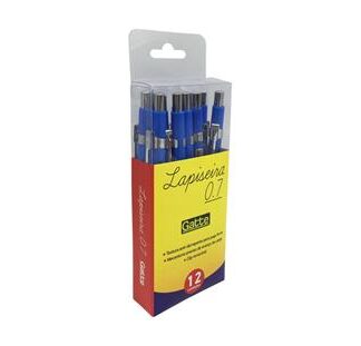 Lapiseira Tec 0,7 Azul Cx C/ 12