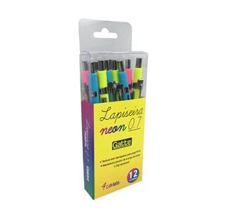 Lapiseira Tec 0,7 Neon Cx C/ 12