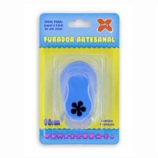 Furador De Eva 16Mm - Flor Helice - Blister Individual